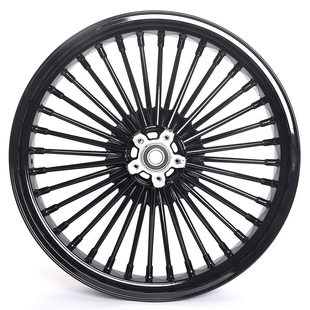 Amazon.com: TOFR 21x3.5 Front 17x6.0 Rear Wheels Rims Fat Spoke